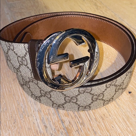 lUNISEX GG canvas monongram belt - Picture 5 of 6